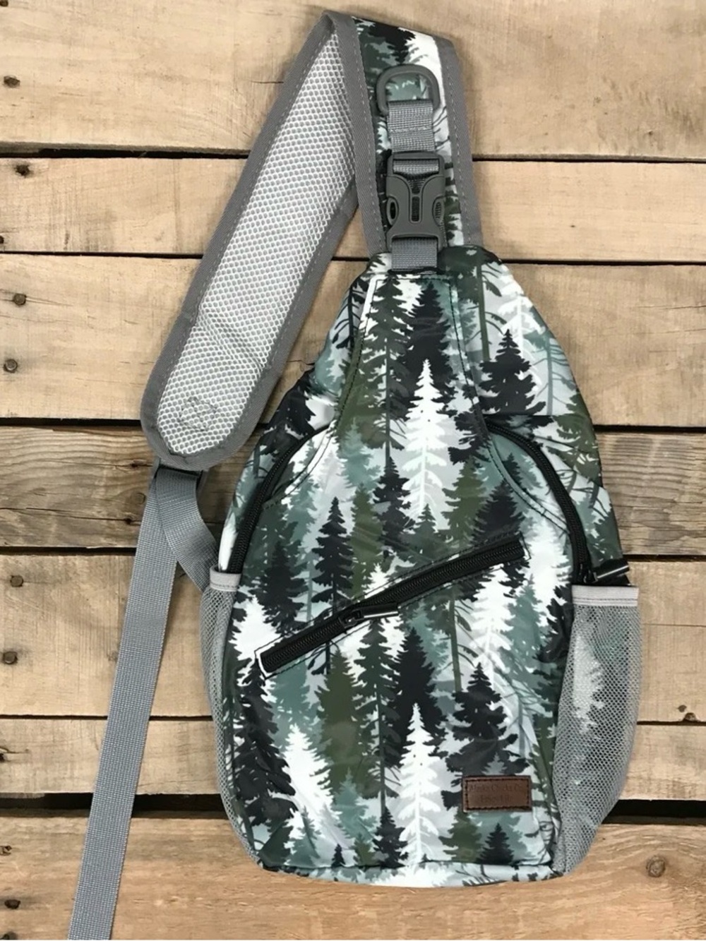 Alaska Chicks Printed Cross-Body Bag